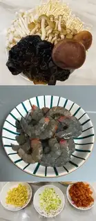 Make Oil cake soup step 0
