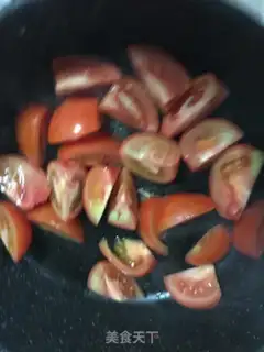Make Tomato beef fan soup step 5