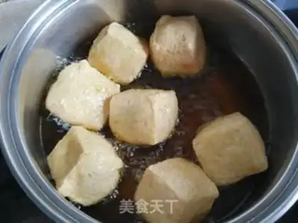 Make The doll dish fan soup step 1