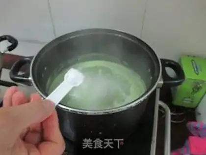 Make Quick-hand soup, thin-skinned meat step 6