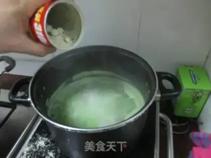 Make Quick-hand soup, thin-skinned meat step 8