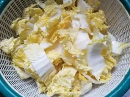 Make The doll dish fan soup step 2