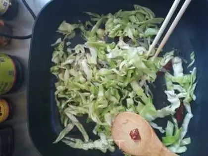 Make A fan dish step 4