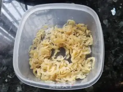 Make The doll dish fan soup step 3