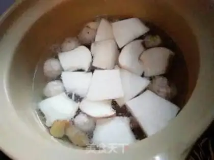 Make Apricot mushroom soup step 6