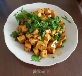 Make Spicy tofu step 5