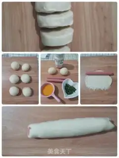 Make Ham bread step 6