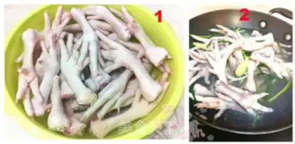 Make Homemade peppers to the bone claws step 1