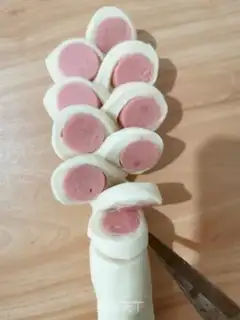 Make Ham bread step 7
