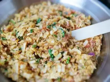 Make Sour pork dumplings step 3