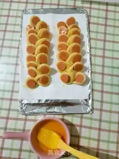 Make Ham bread step 9