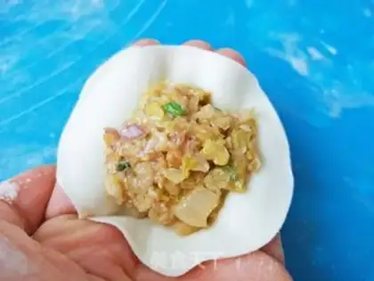 Make Sour pork dumplings step 6