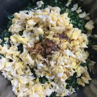 Make Egg dumplings step 3