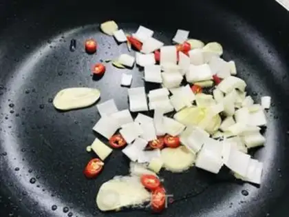 Make The bean horn step 6