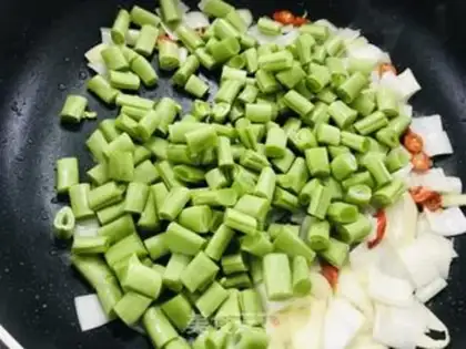 Make The bean horn step 7