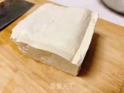 Make Twin pepper tofu step 0