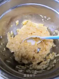 Make Apple eggcake step 3