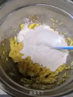 Make Apple eggcake step 4