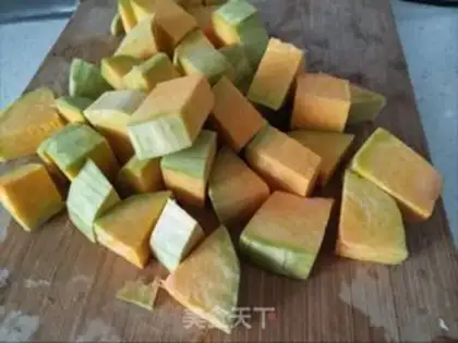 Make Handmade pumpkin buns step 0