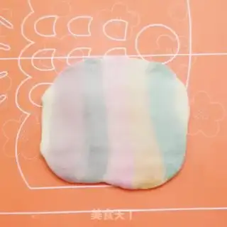 Make Rainbow souffle step 15
