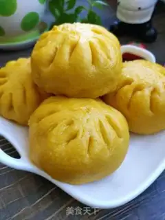 Make Purple peanut sesame buns step 17