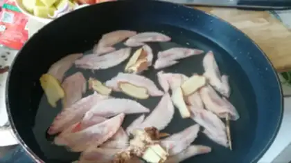Make Chicken-tip cheese rice step 0