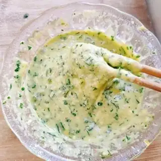 Make Rice vegetable cake step 4