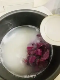 Make Potato congee step 1