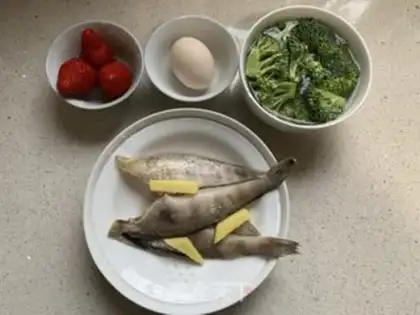 Make The fragrance of the icefish step 1