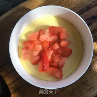 Make Strawberry eggs step 7