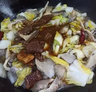 Make The cabbage raisins step 5