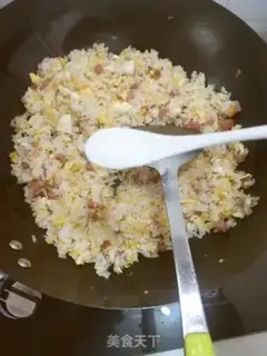 Make Egg fried rice step 4