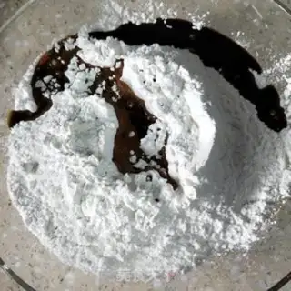 Make Red sugar rice step 2
