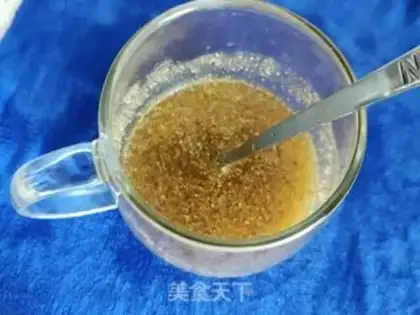 Make Iron rock, honey water step 3