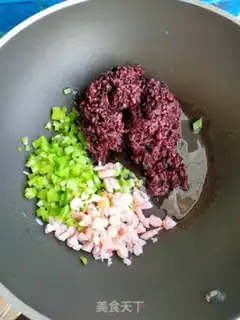 Make Purple egg rolls step 7