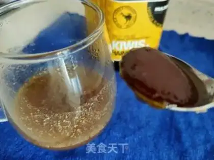 Make Iron rock, honey water step 4