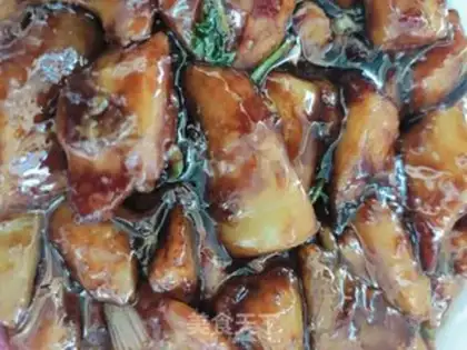 Make Sugar and eggplant step 2