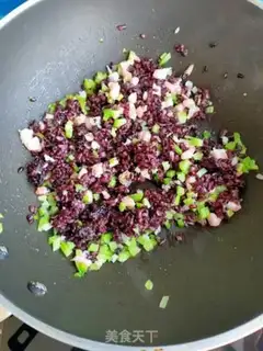 Make Purple egg rolls step 8