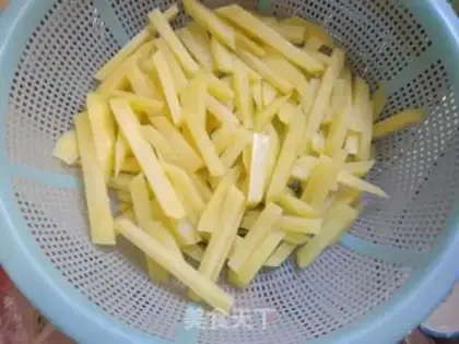 Make Delicious fries step 0