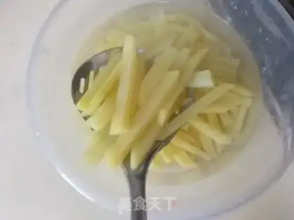 Make Delicious fries step 2