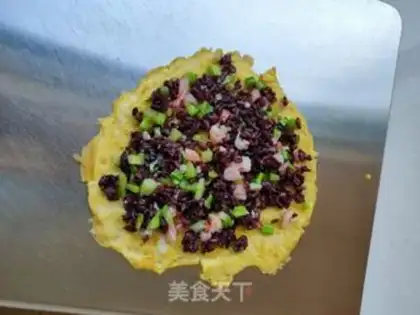 Make Purple egg rolls step 12