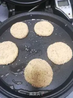 Make Sesame potato rice waffles step 4