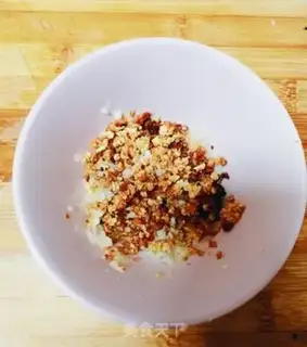 Make Garlic fan shrimp step 5
