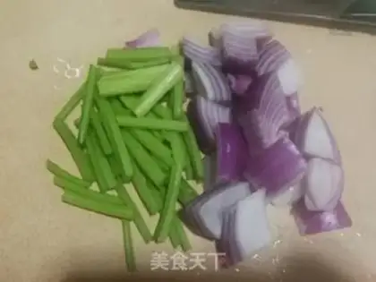 Make Celery onions step 2