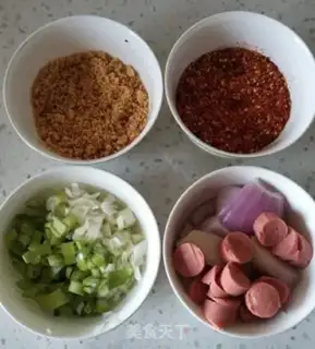 Make Family oil noodles step 0