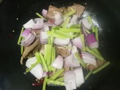 Make Celery onions step 6