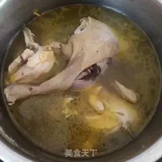 Make Old chicken noodles step 1
