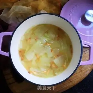 Make Low fat melon shrimp soup step 8