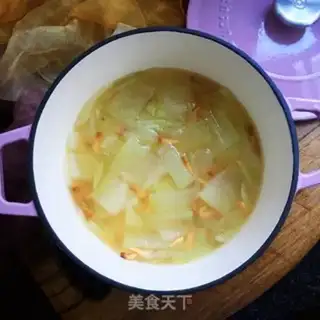 Make Low fat melon shrimp soup step 9