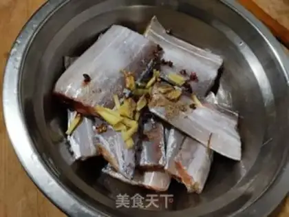 Make Fish tofu step 1